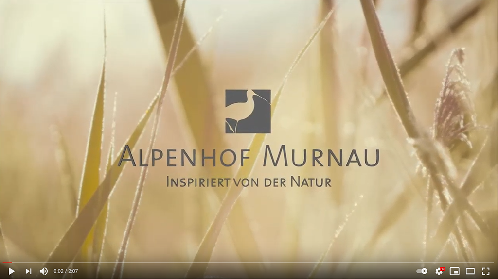 Imagefilm Hotellerie Alpenhof Murnau